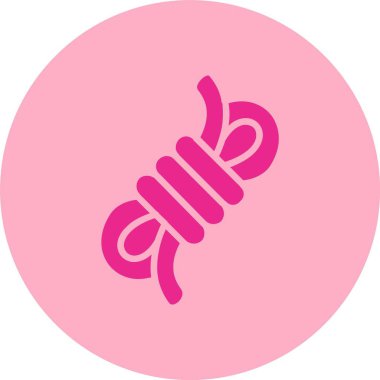 İp Kabartma Çemberi Gradyan Simgesi