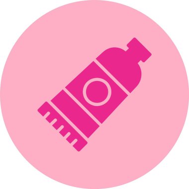 Boya Tüpü Kabartma Çemberi Gradyan Simgesi