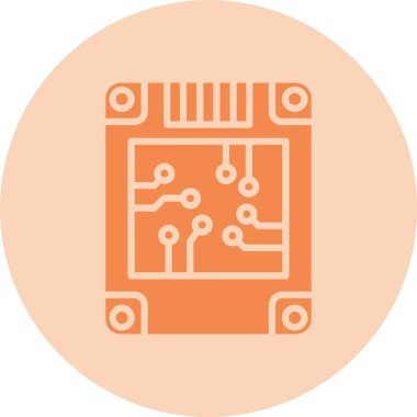 Ssd Kabartma Çemberi Gradyan Simgesi