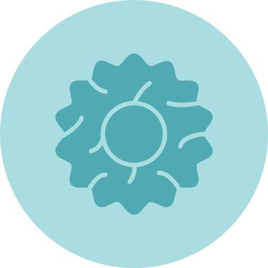 Scrunchie Glyph Çember Gradyan Simgesi