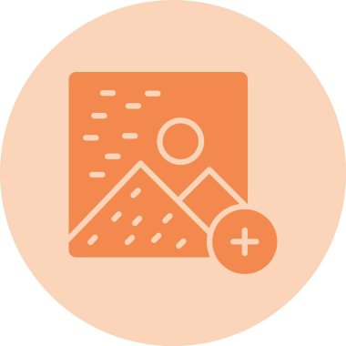 Fotoğraf Kabartma Çemberi Gradyan Simgesi