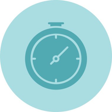 Zamanlayıcı Kabartma Çemberi Gradyan Simgesi