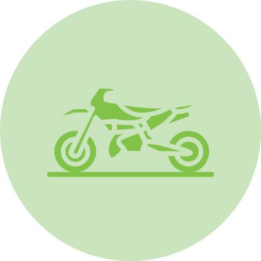 Bisiklet Kabartma Çemberi Gradyan Simgesi