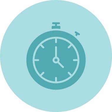 Kronometre Çember Gradyan Simgesi