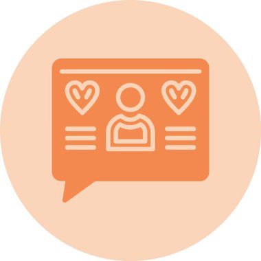 Kabartma Çemberi Gradyan Simgesini Seviyor