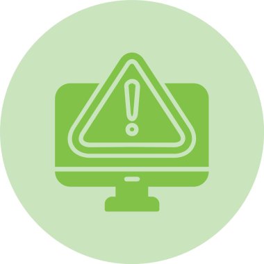 Kabartma Çemberi Gradyan Simgesini Uyarı Et