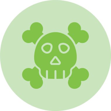 Kurukafa Kabartma Çemberi Gradyan Simgesi