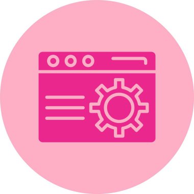 Tarayıcı Kabartma Çemberi Gradyan Simgesi