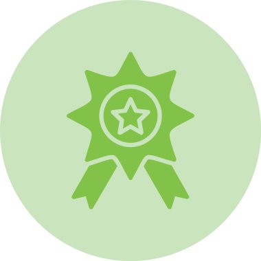 Kaliteli Kabartma Çemberi Gradyan Simgesi