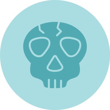 Kurukafa Kabartma Çemberi Gradyan Simgesi