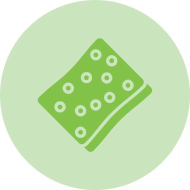 Sünger Kabartma Çemberi Gradyan Simgesi