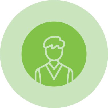 Kişisel Kabartma Çemberi Gradyan Simgesi