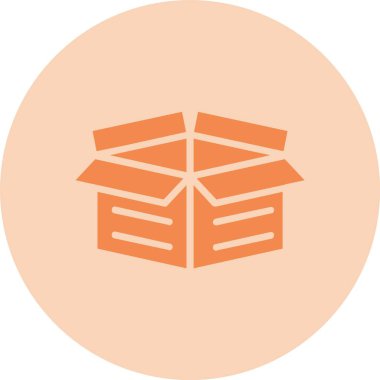 Mukavva Kabartma Çemberi Gradyan Simgesi