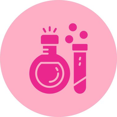 Deney Kabartma Çemberi Gradyan Simgesi