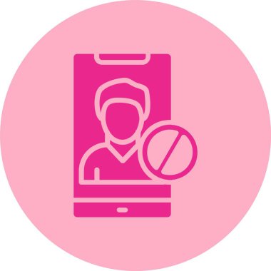 Kabartma Çemberi Gradyan Simgesini Blokla