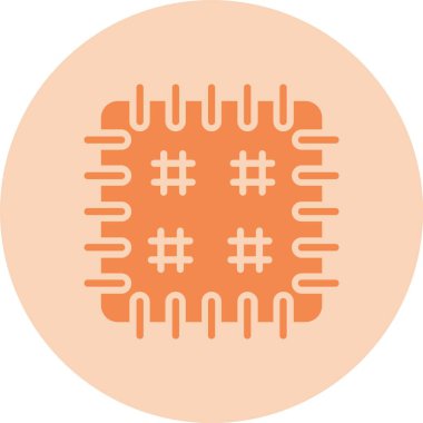 Kabartma Çemberi Gradyan Simgesini Yama