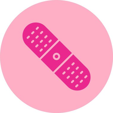 Alçı Kabartma Çemberi Gradyan Simgesi