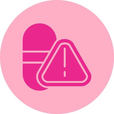 Aşırı dozda Glyph Çemberi Gradyan Simgesi