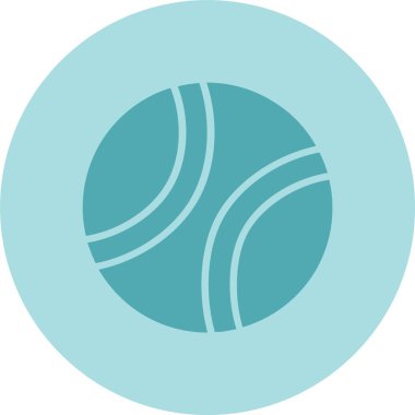 Top Kabartma Çemberi Gradyan Simgesi