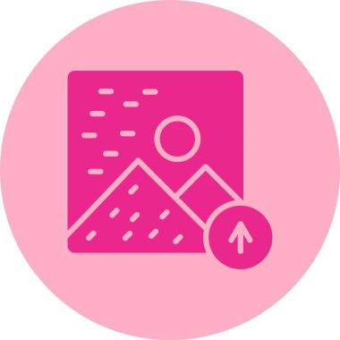 Fotoğraf Kabartma Çemberi Gradyan Simgesi