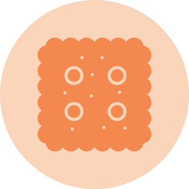 Cracker Kabartma Çemberi Gradyan Simgesi