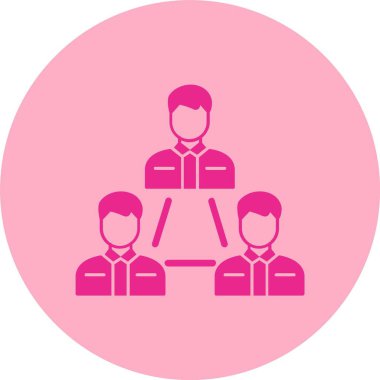 Kabartma Çemberi Gradyan Simgesi Buluşması