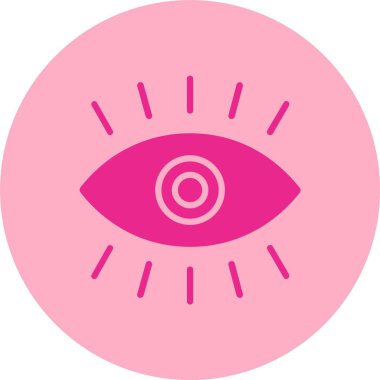 Vision Glyph Çember Gradyan Simgesi