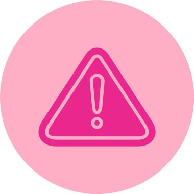 Kabartma Çemberi Gradyan Simgesini Uyarı Et