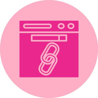 Url Kabartma Çemberi Gradyan Simgesi