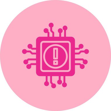 Hata Kabartma Çemberi Gradyan Simgesi