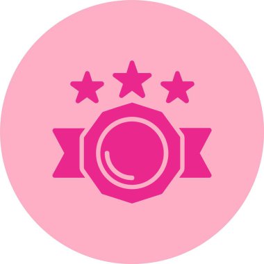 Üst Düzey Kabartma Çemberi Gradyan Simgesi