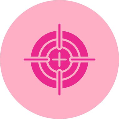 Kabartma Çemberi Gradyan Simgesini Nişan Al