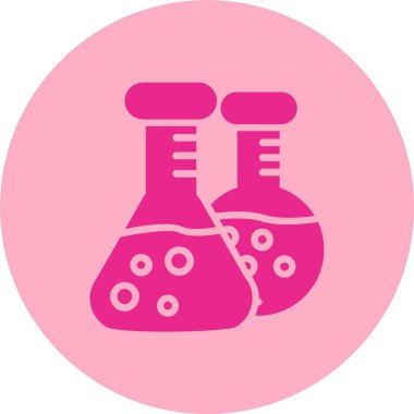 Flasks Kabartma Çemberi Gradyan Simgesi