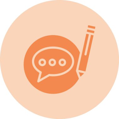 Blogger Glyph Çember Gradyan Simgesi