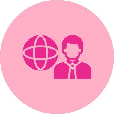 Sosyal Bilimler Kabartma Çemberi Gradyan Simgesi