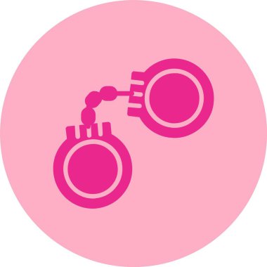 Kelepçe Kabartma Çemberi Gradyan Simgesi