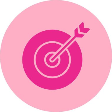 Hedef Kabartma Çemberi Gradyan Simgesi