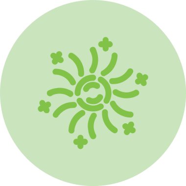 Samanyolu Kabartma Çemberi Gradyan Simgesi