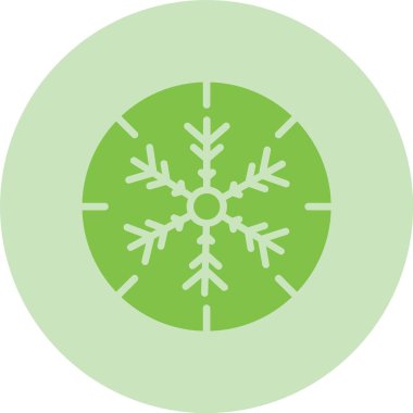 Klima Kabartma Çemberi Gradyan Simgesi