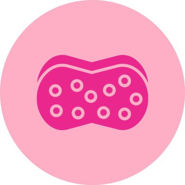 Sünger Kabartma Çemberi Gradyan Simgesi