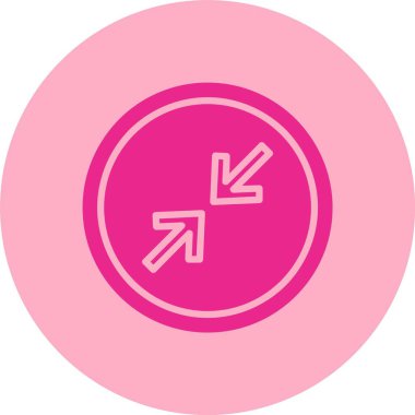 Ok Kabartma Çemberi Grafik Simgesini Büyüt