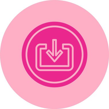 Ok Kabartma Çemberi Gradyan Simgesi İndir