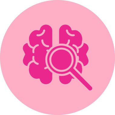 Derin Öğrenme Kabartma Çemberi Gradyan Simgesi