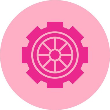 Kabartma Çemberi Gradyan Simgesi Ayarlanıyor