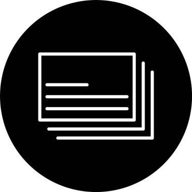 Slayt Satırı Tersine Döndürülmüş Simge