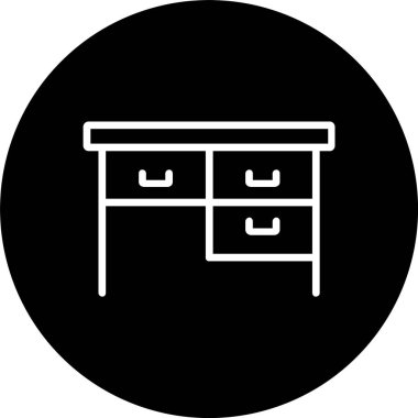 Masa Satırı Tersine Çevrilmiş Simge