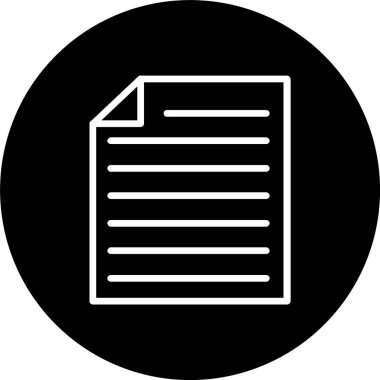 Dosya Satırı Tersine Çevrilmiş Simge