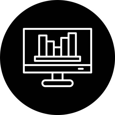 Çevrimiçi Çubuk Çizelgesi Tersine Çevrimiçi Simge