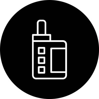 Vape Satırı Tersine Çevrilmiş Simge