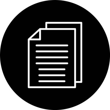 Dosya Satırı Tersine Çevrilmiş Simge